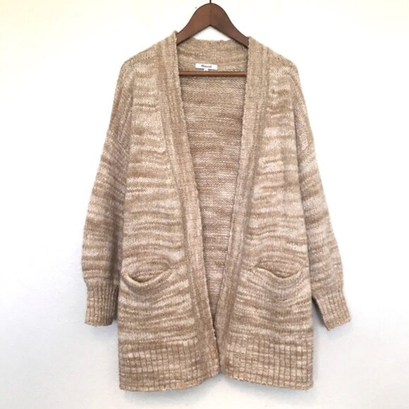 Madewell Wool Space-Dyed Long Cardigan Sweater - Picture 4 of 10